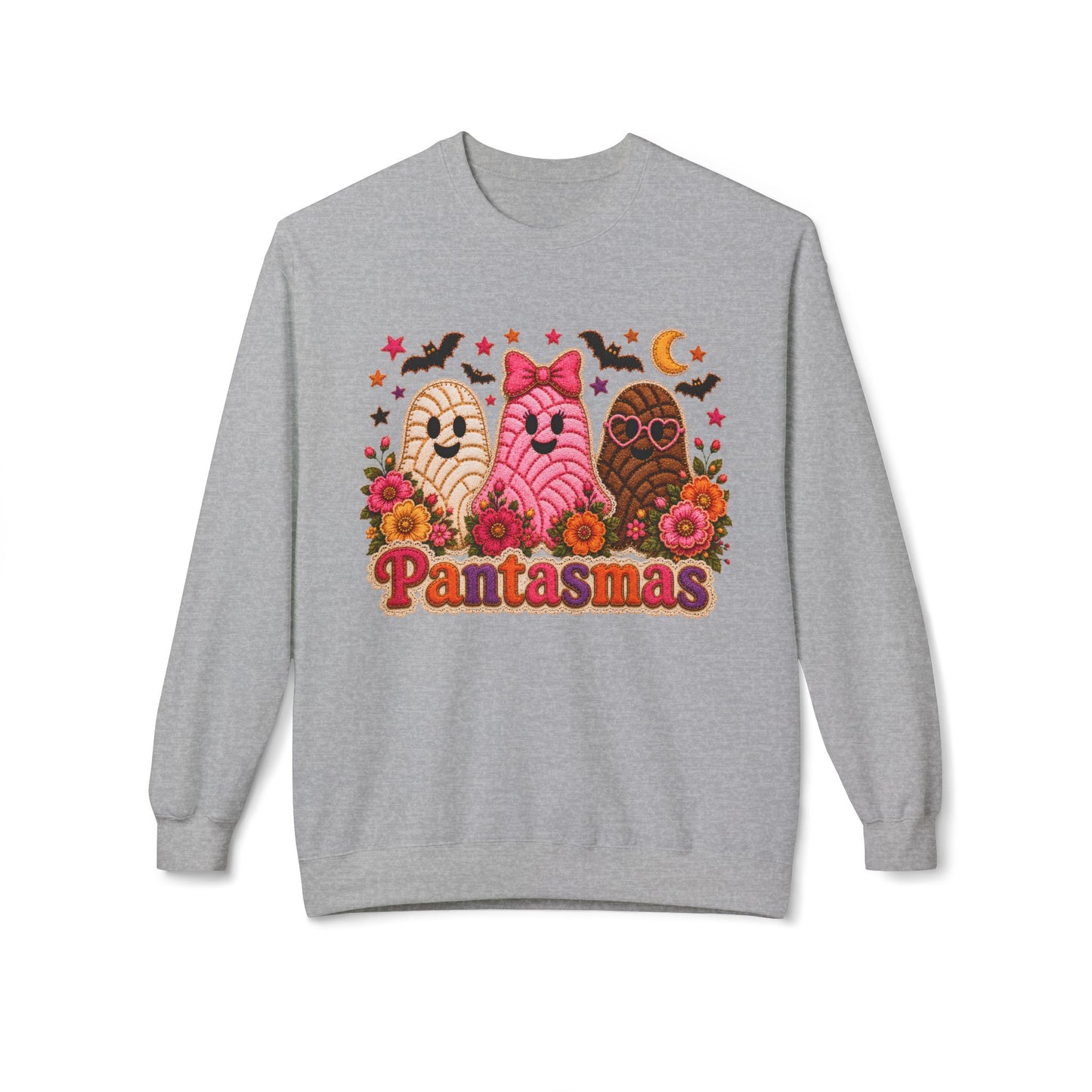 Halloween Conchas Midweight Softstyle Fleece Crewneck Sweatshirt