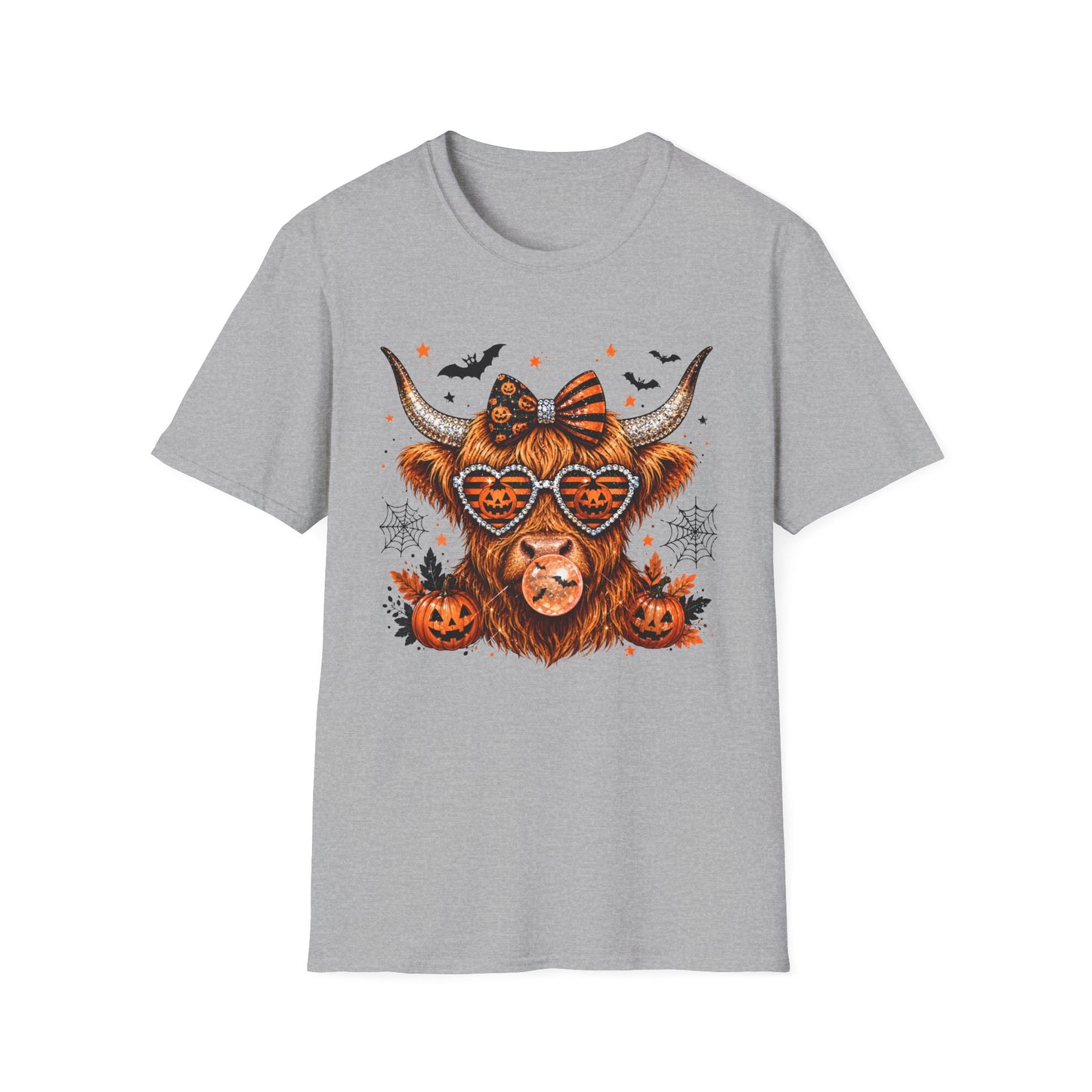 Halloween/Harvest Cow Softstyle T-Shirt