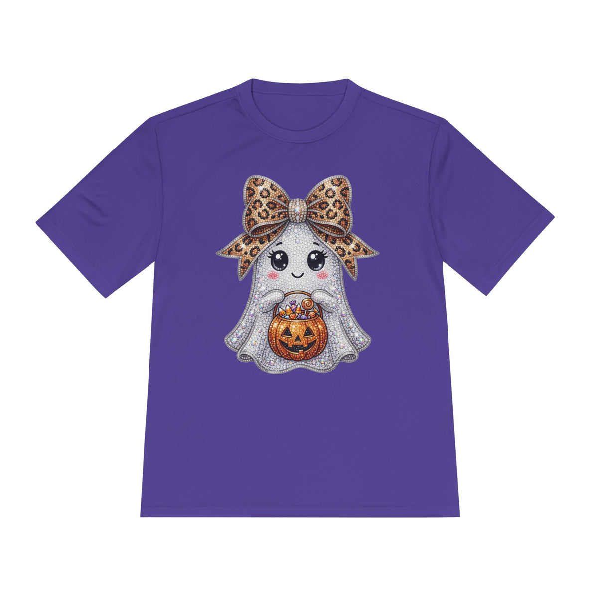 Mom Bling Ghost Moisture Wicking Tee