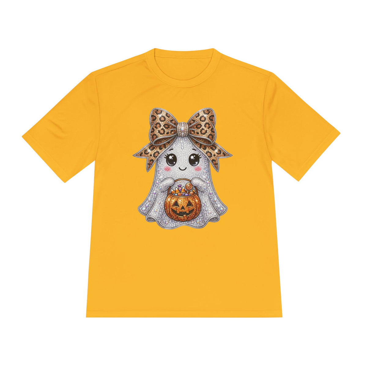 Mom Bling Ghost Moisture Wicking Tee