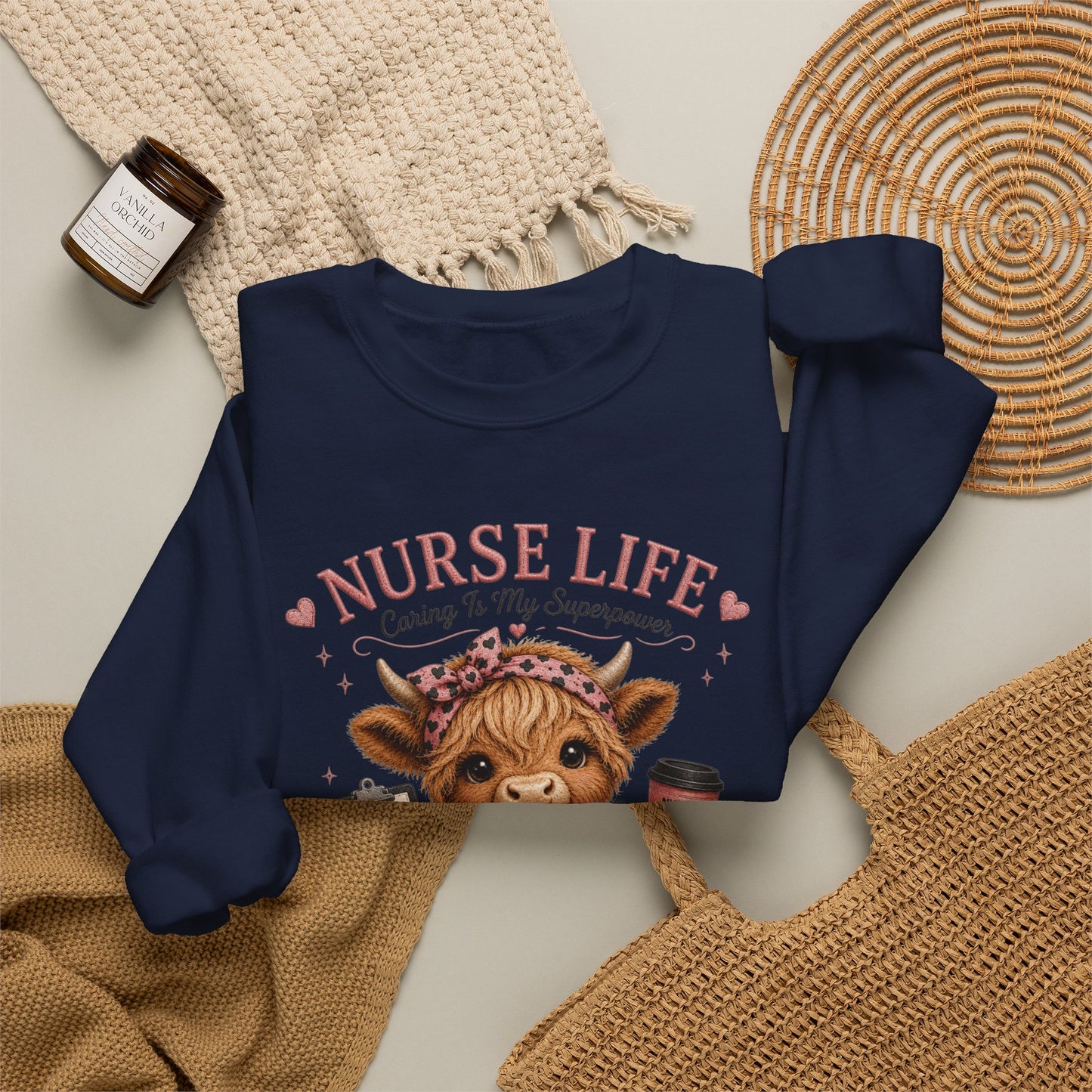 Nurse Life Crewneck Sweatshirt